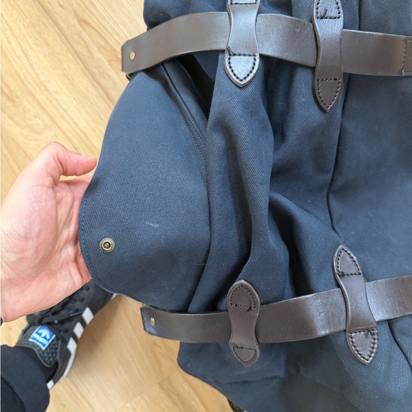 Filson MEDIUM RUGGED TWILL DUFFLE BAG Blue - Picture 4 of 11